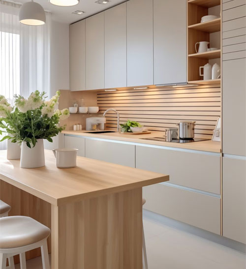 Kitchen refurbishment by Tanner Construction